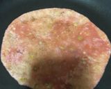 A picture of step 11 of Gulabi Boli [ Rose puran poli].