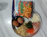 Foto langkah ke 1 dari resep Dadar Kentang Sayur.