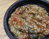 Foto langkah ke 3 dari resep 🟨Sambel Terong Rebus ▶️ Boiled Eggplant Sambal🟥.