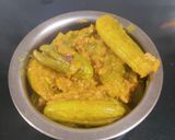 A picture of step 9 of Tendli Peanut Masala.