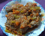 Foto del paso 7 de la receta: Costillas con verduras y vino