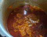 A picture of step 8 of Jatretil mutton gravy masala (jatra food).