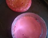 A picture of step 3 of Beet banana pan cake.