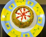 A picture of step 12 of Broken Wheat and Mixed Dal Khichdi.