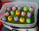 Foto langkah ke 6 dari resep Kue Tok / Kue Ku Bentuk Buah.