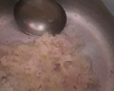 A picture of step 5 of Matar paneer sbji.