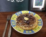 A picture of step 5 of Fluffy black-current pancakes.