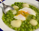 Foto del paso 10 de la receta: Guisantes con patatas y huevo en Primavera