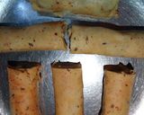 A picture of step 12 of Papad Spring Roll.