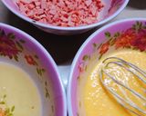Hình bước làm 1 của món Bánh bông lan mặn