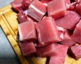 Foto del paso 2 de la receta: Brochetas de cerdo