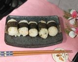 Foto langkah ke 3 dari resep Nasi kepal Bawang Putih.