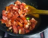 A picture of step 5 of Chicken smokey karahi.