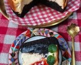 Foto langkah ke 8 dari resep Brownie Burnt Cheese Cake.