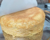 பஞ்சு கேக் (பேக்கிங் சோடா மற்றும் பவுடர் சேர்க்காதது) ரெசிபி ஸ்டேப் 4 புகைப்படம்