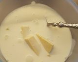 Une image de l'étape 5 de °Crème au chocolat blanc et framboises °.