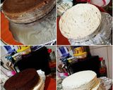 A picture of step 5 of Chocolate cake.