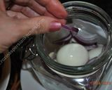 A picture of step 4 of Pickled Eggs ترشی تخم مرغ.