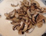 Foto del paso 5 de la receta Espaguetis con champiñones a la crema