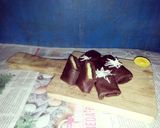 Foto langkah ke 5 dari resep Dadar Gulung Pisang Coklat.