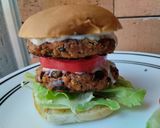 Foto del paso 11 de la receta: Patties de frijoles y berenjena veganas😜🍔🥪
