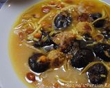 A picture of step 25 of Azerbaijani noodles soup.