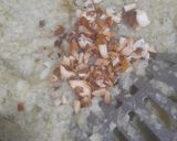 A picture of step 6 of Lauki(dudhi) ka halwa with instant khoya.