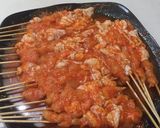 Foto langkah ke 4 dari resep Sate ayam asin pedas a.k.a sate dj.