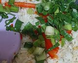 Foto langkah ke 2 dari resep Nasi goreng bawang putih.