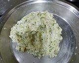 A picture of step 1 of Sabudana Vada.