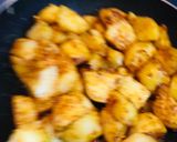 A picture of step 3 of Masala Alu Chaat.