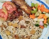 Foto langkah ke 1 dari resep Nasi kebuli ayamm.