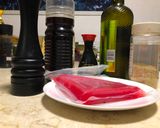 Foto del paso 1 de la receta: Atún en costra de ajonjolí