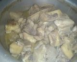 A picture of step 2 of Mazaydar Beef trotters OR Beef paye.
