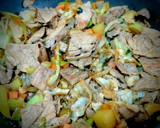 Foto del paso 8 de la receta: Bisteces de puerco con verduras 👍✨🌼