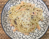 Foto del paso 4 de la receta: Spaghetti con crema y salmón