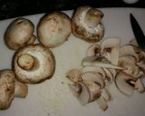 A picture of step 9 of Chicken and Mustard Green Stir-fry.