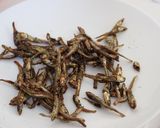 A picture of step 3 of Tazukuri: Caramelized Sardine.