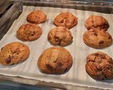Foto langkah ke 7 dari resep Cookies Coklat Karamel.