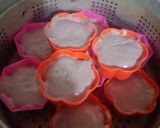 Foto langkah ke 6 dari resep Bolu Kukus Lapis Taro.