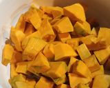 Foto del paso 1 de la receta: Fideos Tirabuzones con salsa de calabaza 🎃 (apto bebé)
