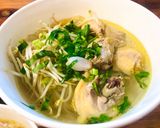 Hình bước làm 3 của món Phở gà Nha Trang