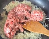 Tejszínes - darált húsos -kukoricás tészta recept fázis 1 fotója
