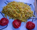A picture of step 5 of Spiced egg in spaghetti #noodlesrecipecontest.