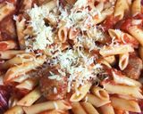 Foto del paso 4 de la receta: Macarrones con tomate y albóndigas
