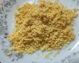A picture of step 2 of Jaggery Rava kesari.