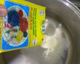 Gambar langkah 1 resipi Agar-agar Ribena Laici.