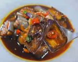 Foto langkah ke 7 dari resep Tumis Terong Kecap Pedes.