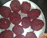A picture of step 4 of Beetroot kebabs.