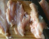 Foto del paso 2 de la receta: Comida para pareja: arrolladito de pollo primaveral